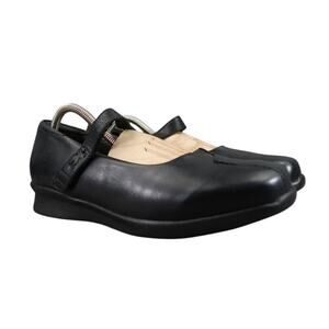 Kumfs Shoes Womens 41 Mary Jane Comfort Classic Leather Black Adjustable Fashion